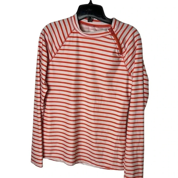 Cabana Life swim top,women L. ,long sleeve,UPF, coastal,coastguard,resortwear - Picture 2 of 12